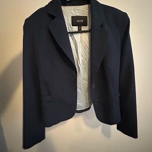 Navy blue blazer